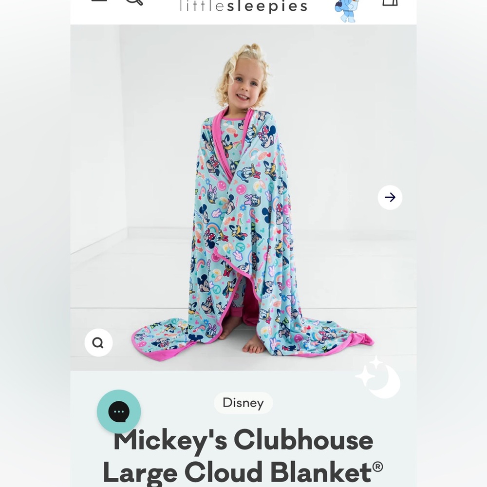Little Sleepies Cloud Blanket